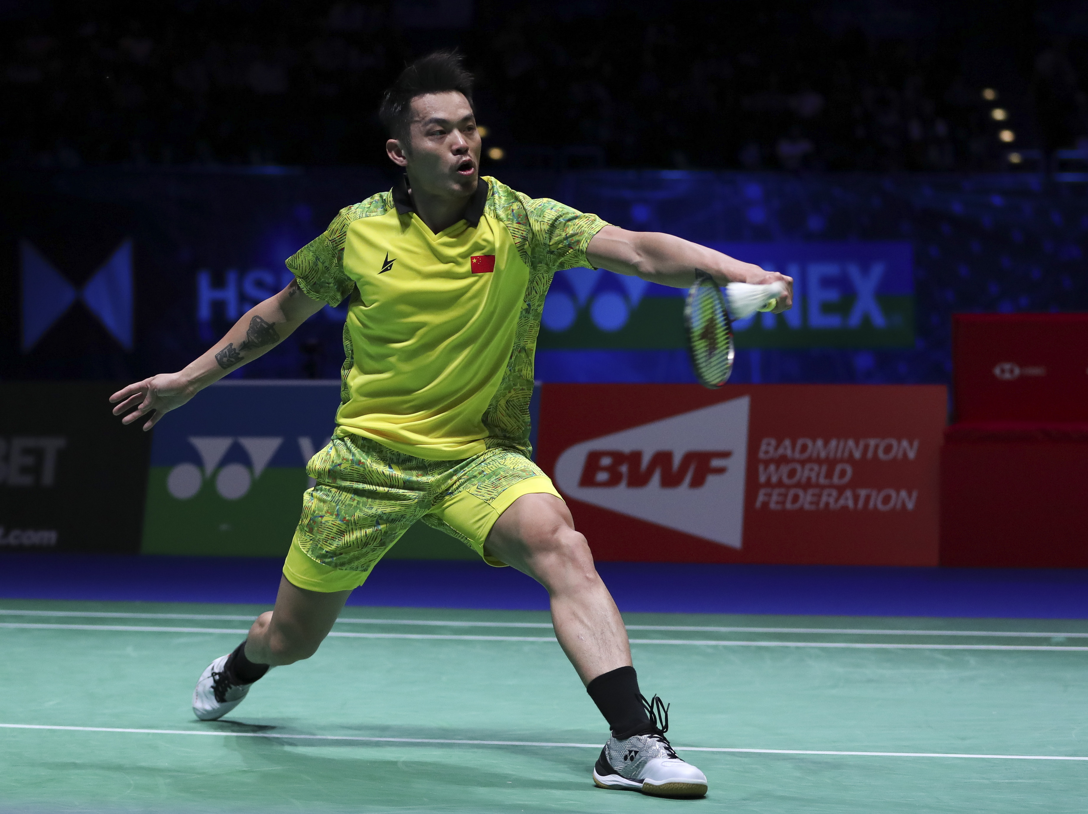 包含丹麦羽毛球队血洗法国羽毛球队，林丹制霸全场的词条