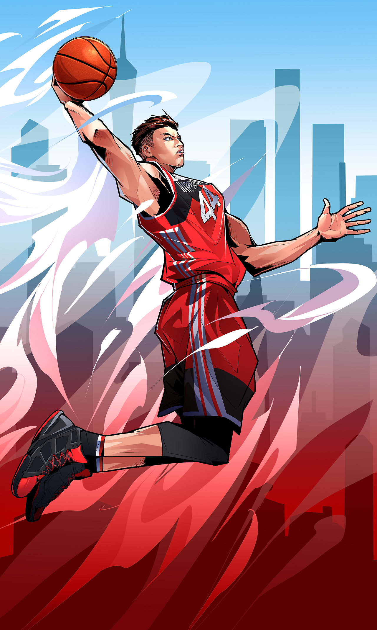 包含篮球巅峰之战再启，风云激荡掀起热潮的词条